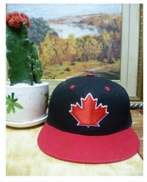Custom all over print sport caps with leather patch supplier